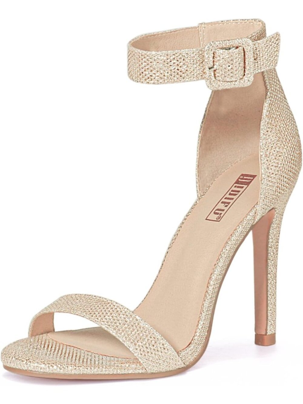 IDIFU IN4 High Heels for Women Dressy Stiletto Open Toe Heeled Sandals